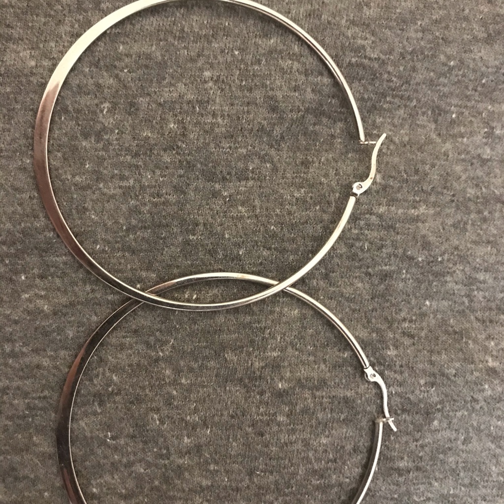 Large Size Loop Earrings